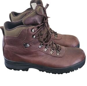 Itasca Dark Brown Leather Trail Boots